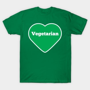 Vegetarian Heart T-Shirt